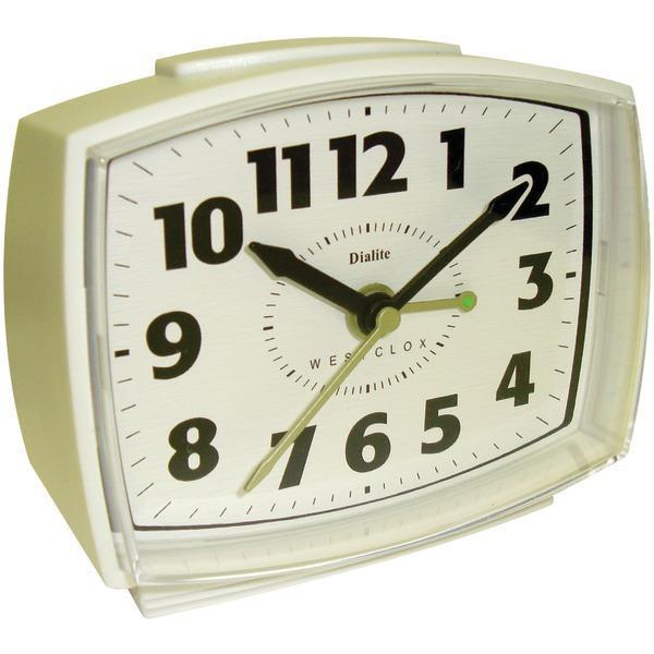Electric Alarm Clock with Constant Lighted Dial-Clocks & Radios-JadeMoghul Inc.