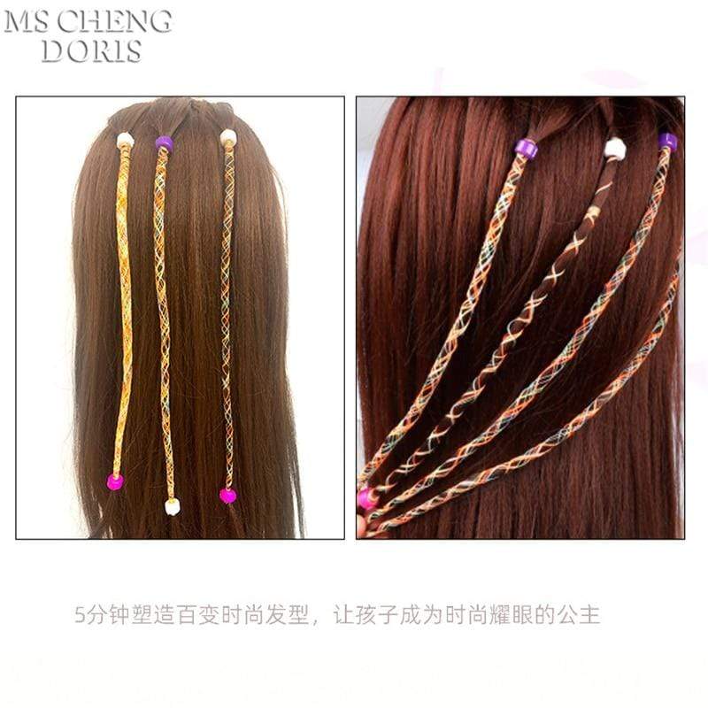 Electric Automatic Hair Braider DIY Stylish Braiding Hairstyle Tool Twist Braider Machine Hair braid Weave Roller Toys For Girl AExp