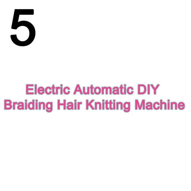 Electric Automatic Hair Braider DIY Stylish Braiding Hairstyle Tool Twist Braider Machine Hair braid Weave Roller Toys For Girl AExp