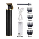 Electric Hair Clipper Hair Trimmer Barber Haircut USB Rechargeable Beard Trimmer Men Cordless Hair Cutting Machine AExp