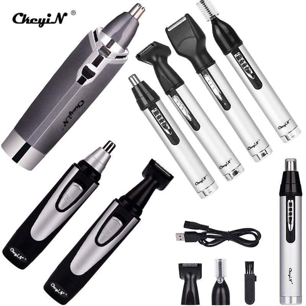 Electric Nose Hair Trimmer Multifunctional Hair Remover Ear Eyebrow Beard Shaver Razor Face Hair Cutter Rechargeable or Battery JadeMoghul Inc. 