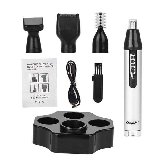 Electric Nose Hair Trimmer Multifunctional Hair Remover Ear Eyebrow Beard Shaver Razor Face Hair Cutter Rechargeable or Battery JadeMoghul Inc. 