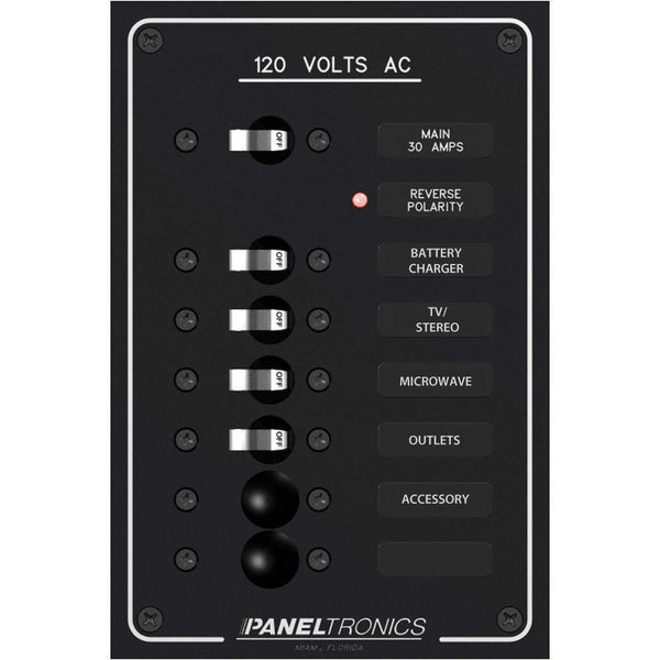 Electrical Panels Paneltronics Standard AC 6 Position Breaker Panel & Main [9982305B] Paneltronics