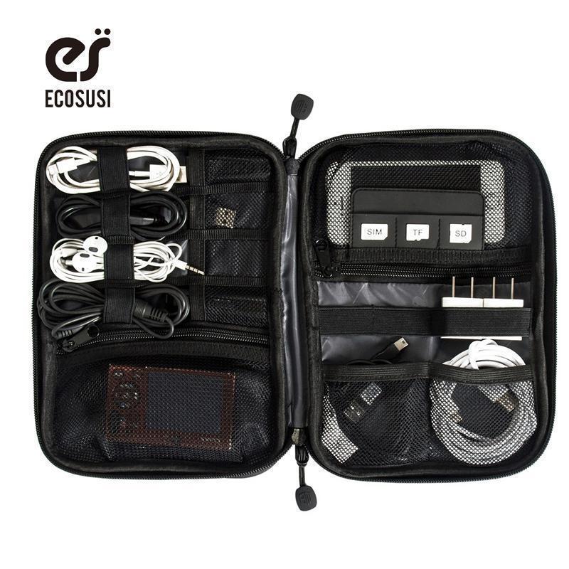 Electronic Accessories Bag / Travel Accessories Bag-Black-China-JadeMoghul Inc.