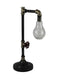 ELEGANT INDUSTRIAL STYLE METAL PIPE LED TABLE LAMP, MULTICOLOR-Table Lamps-MULTICOLOR-Metal & Wood-JadeMoghul Inc.