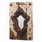 Elegant Old style Acantha Wall Mirror-Wall Mirrors-Ivory and Brown-magnesia mirror mdf-JadeMoghul Inc.