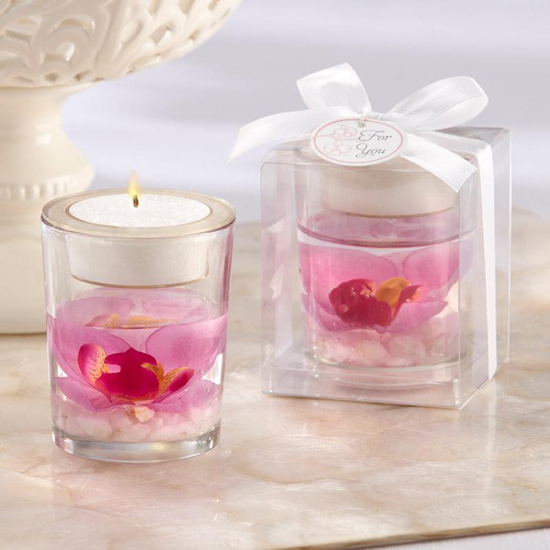 "Elegant Orchid" Tea Light Holder-Boy Wedding / Ring bearer-JadeMoghul Inc.