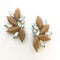 Elegant Rhinestone Crystal Stud Earrings-brown-JadeMoghul Inc.