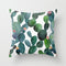 Elife Retro Green Leaves Cactus Linen cotton cushion case Polyester Home Decor Bedroom Decorative Sofa Car Throw Pillows-9-45x45cm-JadeMoghul Inc.