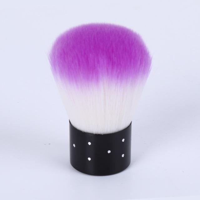 Elite99 Nail tools Brush For Acrylic & UV Gel Nail Art Dust Clean Brush Manicure Pedicure Tool-Purple-JadeMoghul Inc.