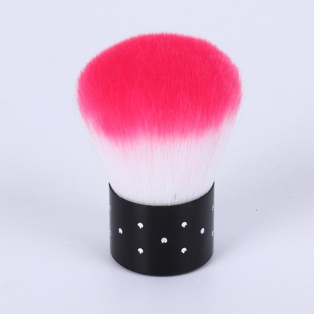 Elite99 Nail tools Brush For Acrylic & UV Gel Nail Art Dust Clean Brush Manicure Pedicure Tool-Rose Red-JadeMoghul Inc.
