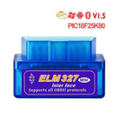 ELM327 V1.5 PIC18F25K80 Chip OBD2 Code Reader Bluetooth J1850 Power Switch on/off 12V OBDII ELM 327 Diagnostic tool Scanner AExp