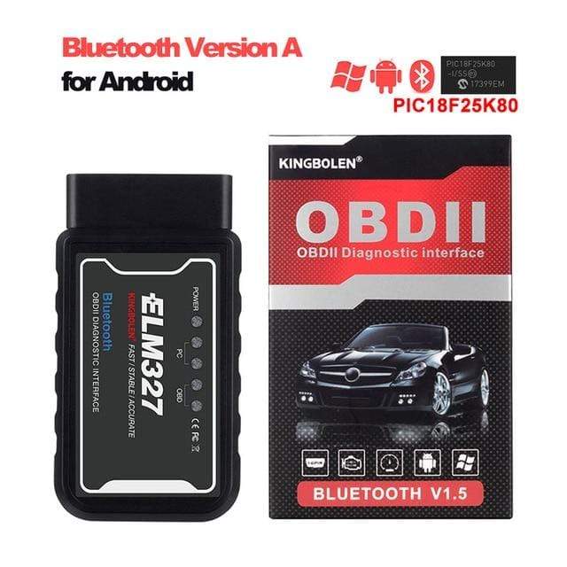 ELM327 WiFi/Bluetooth V1.5 PIC18F25K80 Chip OBDII Diagnostic Tool IPhone/Android ELM 327 V 1.5 ICAR2 OBDSCAN Scanner Code Reader AExp