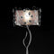 Elva Traditional Floor Lamp-Floor Lamps-Silver, Chrome-Metal-JadeMoghul Inc.