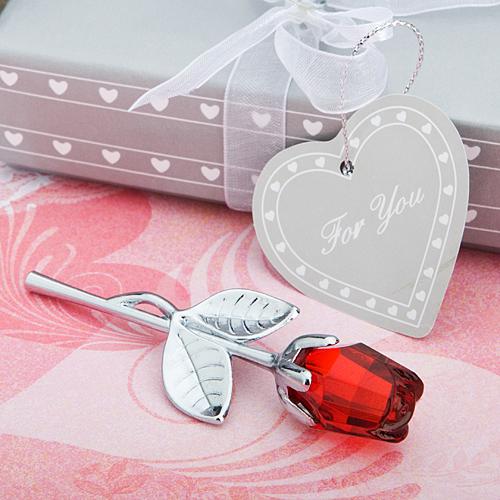 <em>Choice Crystal Collection</em> Red Rose Favors-Favors By Type-JadeMoghul Inc.