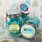 <em>Design Your Own Collection</em> Glass Mason Jars - Holiday Themed-Favor Boxes Bags & Containers-JadeMoghul Inc.