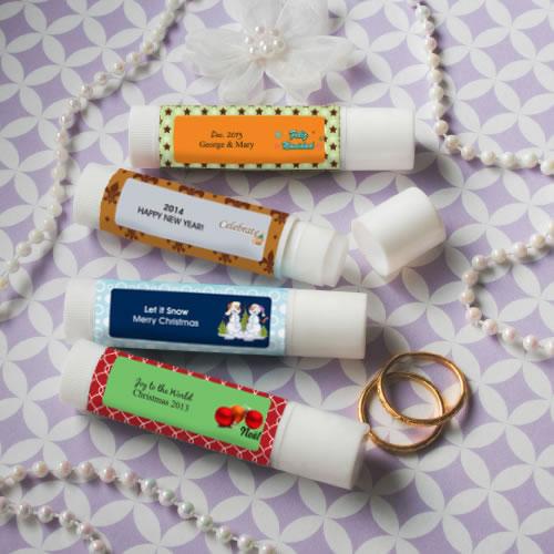 <em>Design Your Own Collection</em> Lip Balm Favors - Holiday Themed-Favors By Type-JadeMoghul Inc.