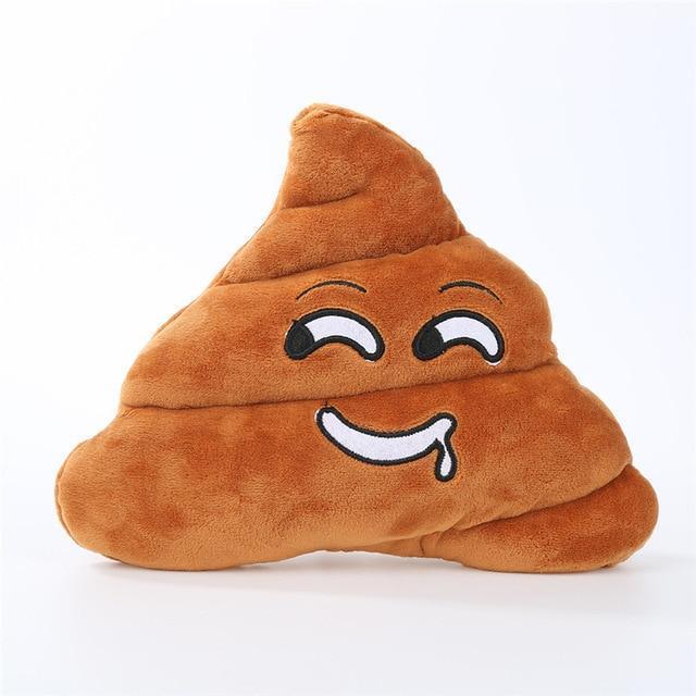 Emoji Pillow QQ Smiley Emotion Cushion For Sofa Car Seat Home Decorative Cushions Stuffed Plush Toy Emoji Pillow Cushion-Dark Gray-JadeMoghul Inc.