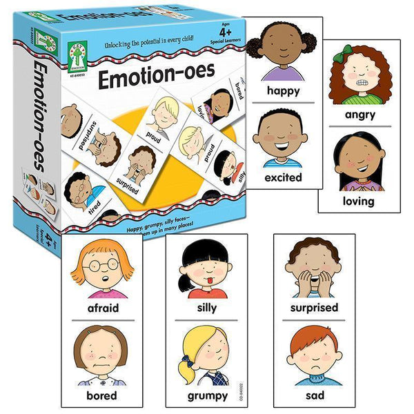 EMOTION-OES GAMES AGES 4 & UP-Learning Materials-JadeMoghul Inc.