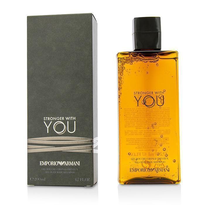 Emporio Armani Stronger With You All Over Body Shampoo-Fragrances For Men-JadeMoghul Inc.