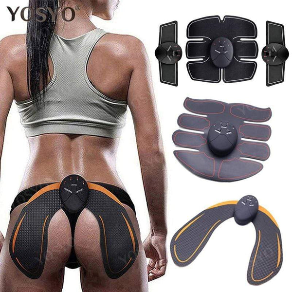 EMS Hip Trainer Muscle Stimulator ABS Fitness Buttocks Butt Lifting Toner Slimming Massager Unisex AExp