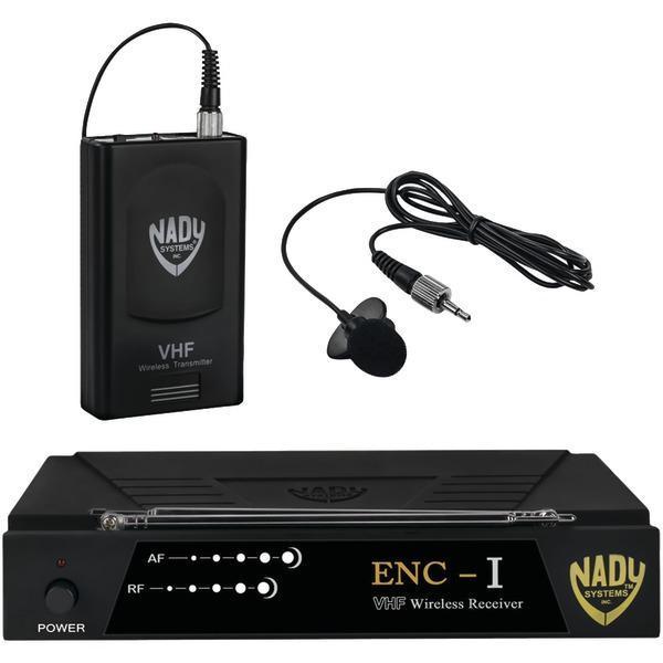 ENC-I Single-Channel Professional VHF Wireless Lapel System-Microphones & Accessories-JadeMoghul Inc.