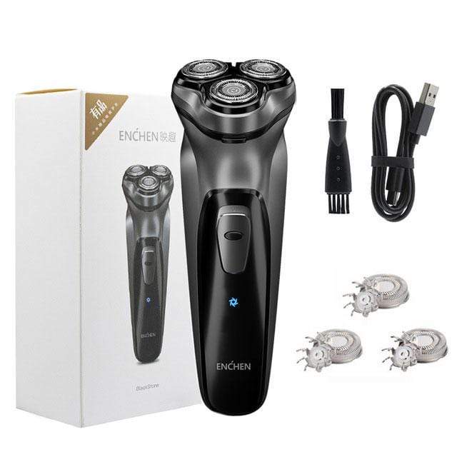 Enchen 3D Electric Shaver Shaver Men's Washable Type-C USB Rechargeable Shaver Beard Trimmer Portable Electric Shaver AExp