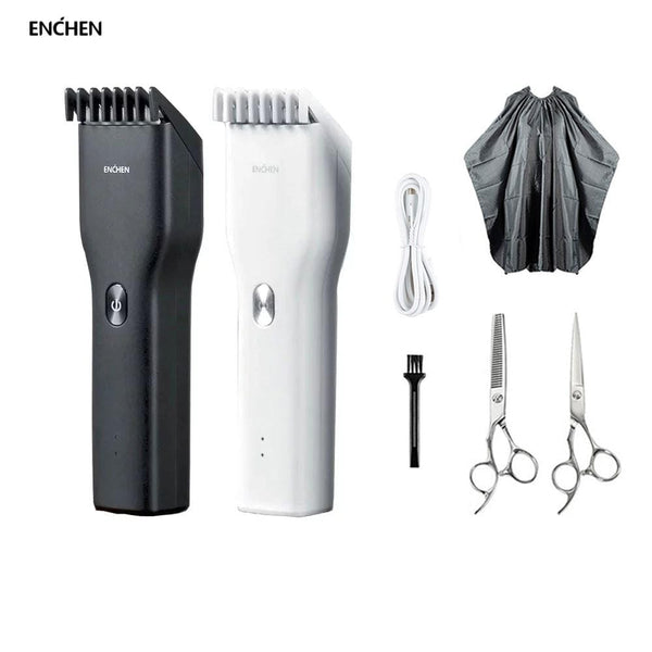 ENCHEN Electric Hair Clippers Trimmers For Men Kids Cordless USB Rechargeable Hair Cutting Machine Professional Beard Trimmer AExp