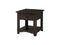 Wooden End Table With 1 Drawer & 1 Shelf, Espresso Brown
