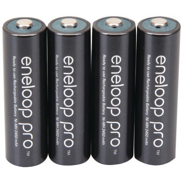 eneloop(R) Rechargeable XX Batteries (AA; 4 pk)-Round Cell Batteries-JadeMoghul Inc.