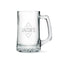 Engraved Glass Beer Mug Gift for Men - Diamond Emblem Etching (Pack of 1)-Personalized Gifts For Men-JadeMoghul Inc.