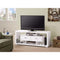 Entertainment Centers and Tv Stands Spacious Modern Style TV Console, White Benzara