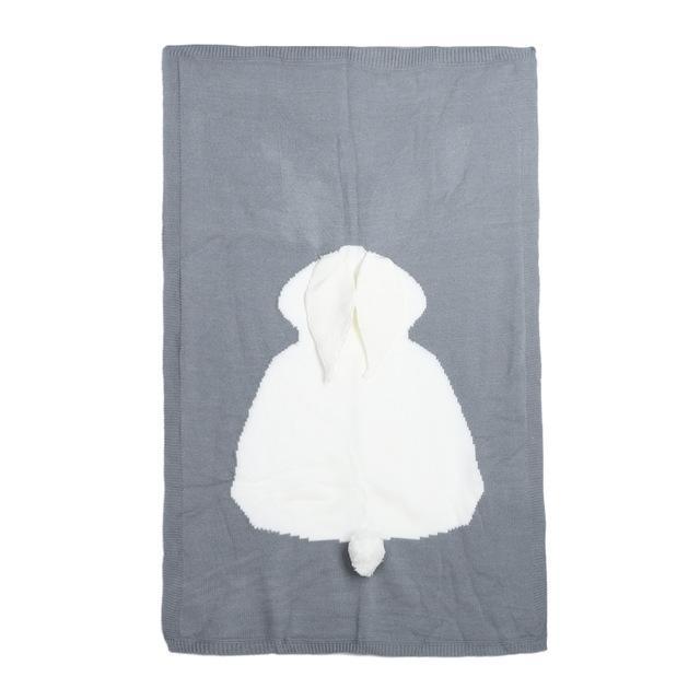 Envelope for Newborns Linens Baby bedding Rabbit/Bear/Cat Blanket Warm Wool muslin Swaddle Kids Bath Towel Blanket for Newborn-1-JadeMoghul Inc.
