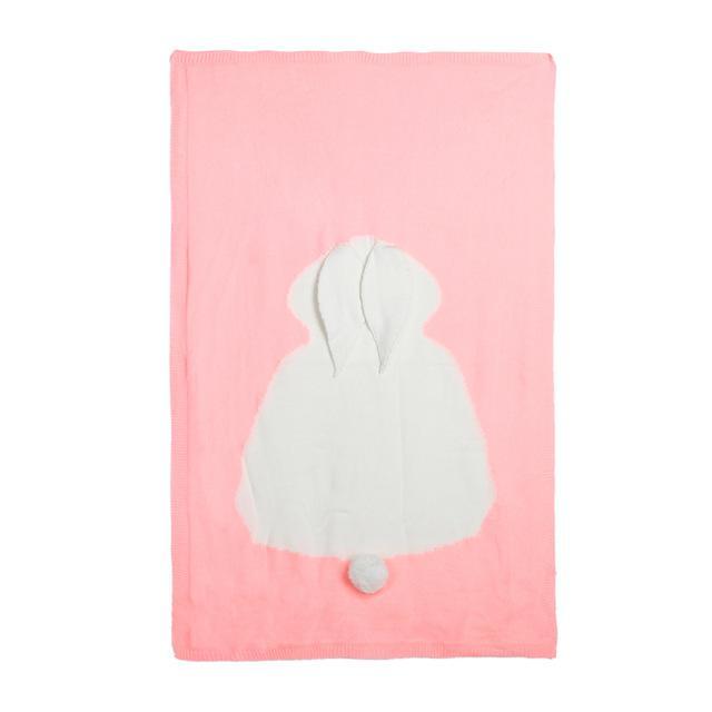 Envelope for Newborns Linens Baby bedding Rabbit/Bear/Cat Blanket Warm Wool muslin Swaddle Kids Bath Towel Blanket for Newborn-4-JadeMoghul Inc.
