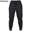 Eqmpowy Pants Casual Sweatpants Solid Fashion high street Trousers Pants Men Joggers oversize brand high quality gray pants-Dark grey-M-JadeMoghul Inc.