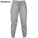 Eqmpowy Pants Casual Sweatpants Solid Fashion high street Trousers Pants Men Joggers oversize brand high quality gray pants-Light grey-M-JadeMoghul Inc.