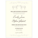 Equestrian Love Invitation Vintage Pink (Pack of 1)-Invitations & Stationery Essentials-Black-JadeMoghul Inc.