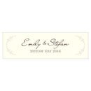 Equestrian Love Small Rectangular Tag Vintage Pink (Pack of 1)-Wedding Favor Stationery-Chocolate Brown-JadeMoghul Inc.