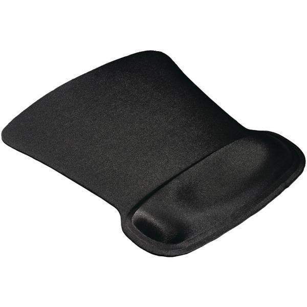 Ergoprene Gel Mouse Pad with Wrist Rest (Black)-Mice & Mouse Pads-JadeMoghul Inc.