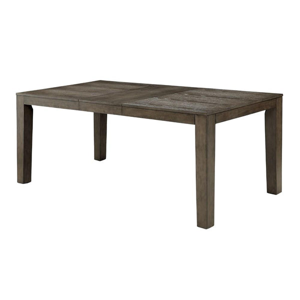 Eris I Modern Style Wooden Dining Table, Brown-Dining Tables-Brown-Wood-JadeMoghul Inc.