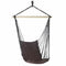 Home Decor Ideas Espresso Cotton Padded Swing Chair