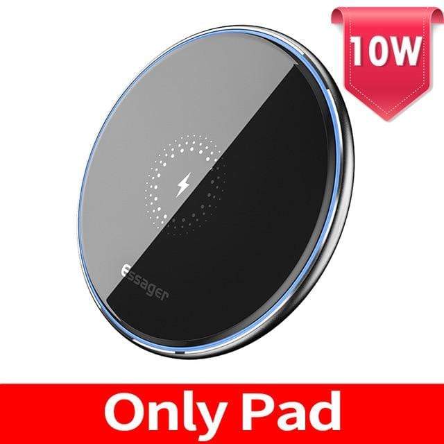 Essager 15W Qi Wireless Charger For iPhone 12 11 Pro Xs Max Mini X Xr 8 Induction Fast Wireless Charging Pad For Samsung Xiaomi JadeMoghul Inc. 