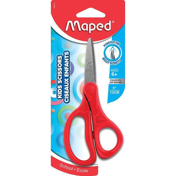 ESSENTIALS KIDS SCISSORS 5IN POINT-Learning Materials-JadeMoghul Inc.