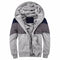 European Fashion Style Men Vintage Thickening Fleece Jacket / Warm Outerwear-w06 gray-S-JadeMoghul Inc.