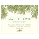 Evergreen Save The Date Card Berry (Pack of 1)-Weddingstar-Willow Green-JadeMoghul Inc.