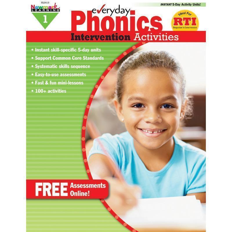 EVERYDAY PHONICS GR 1 INTERVENTION-Learning Materials-JadeMoghul Inc.