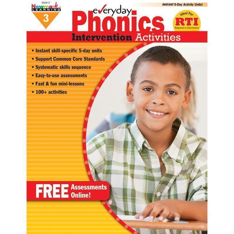 EVERYDAY PHONICS GR 3 INTERVENTION-Learning Materials-JadeMoghul Inc.