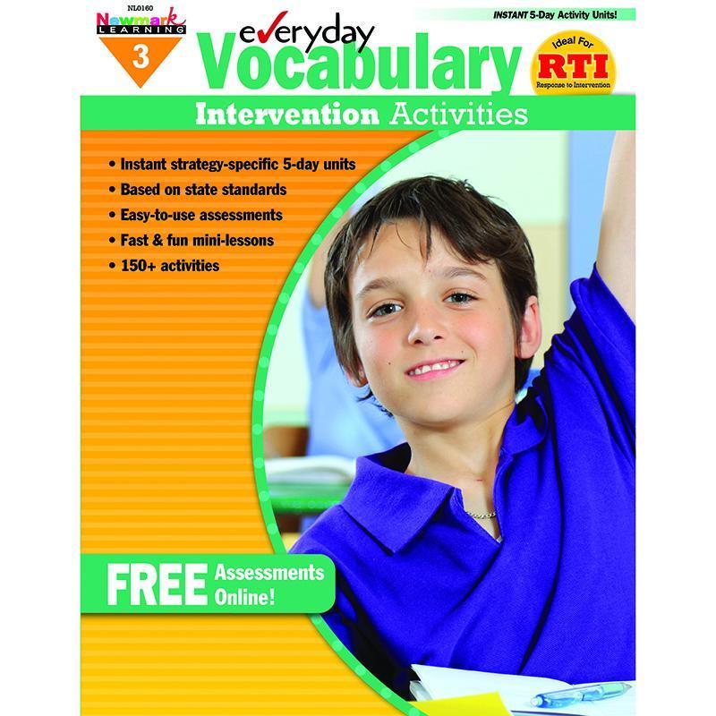 EVERYDAY VOCABULARY GR 3-Learning Materials-JadeMoghul Inc.