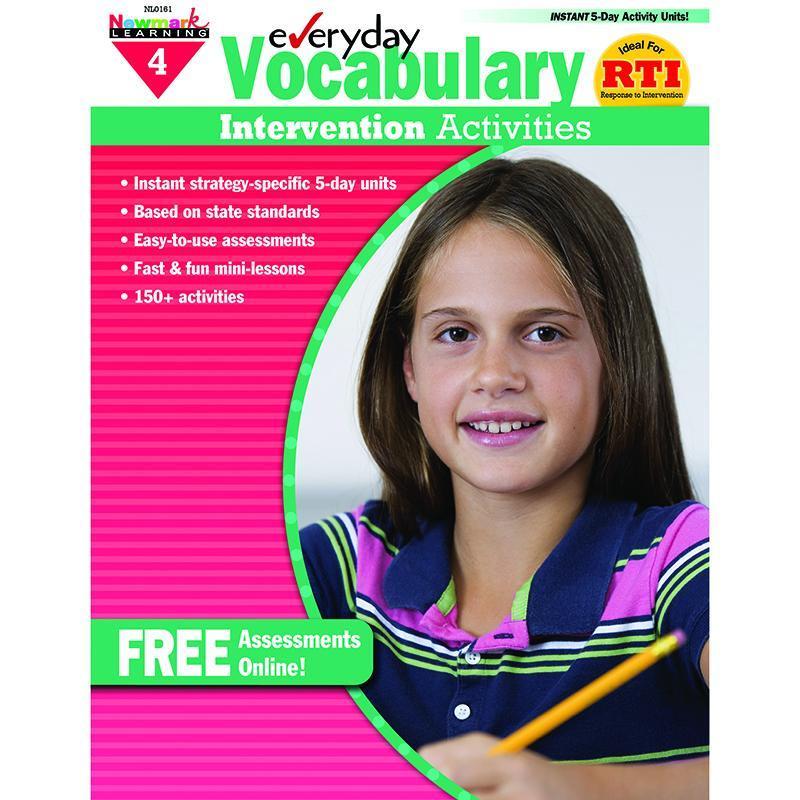 EVERYDAY VOCABULARY GR 4-Learning Materials-JadeMoghul Inc.