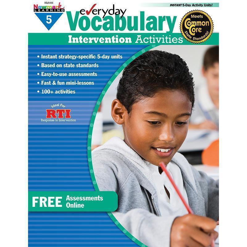 EVERYDAY VOCABULARY GR 5-Learning Materials-JadeMoghul Inc.